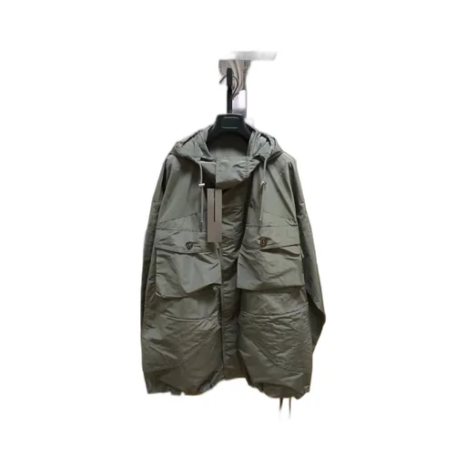 Hooded Long-Sleeved Casual Jacket