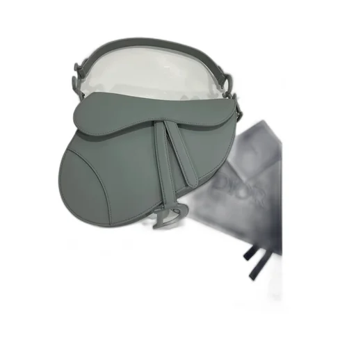 Matte Saddle Shoulder Bag