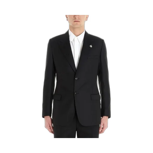Jacket With Bee Brooch