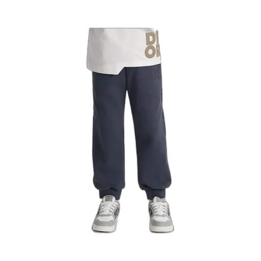 Baby Dior Logo Detailed Straight Leg Trousers