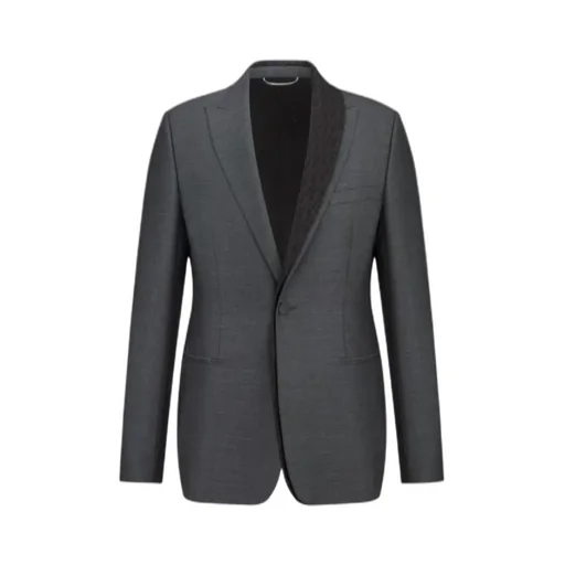 Jacket With Asymmetric Shawl Collar