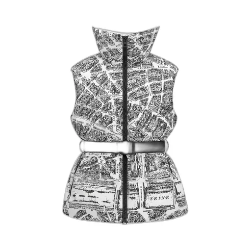 Alps Belted Puffer Vest