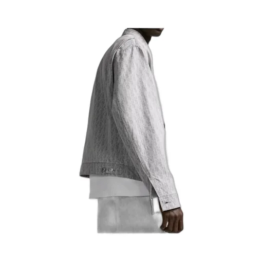 Oblique Zipped Blouson Jacket