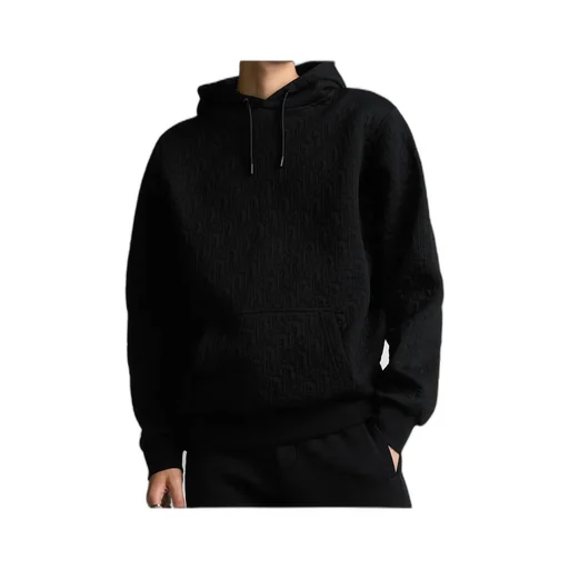 Monogrammed Drawstring Hoodie