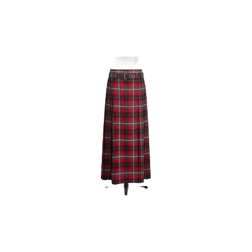 Checked Skirt