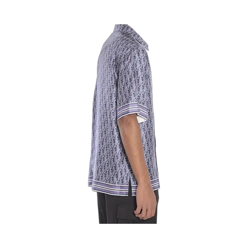 Oblique Pixel Short-Sleeve Shirt