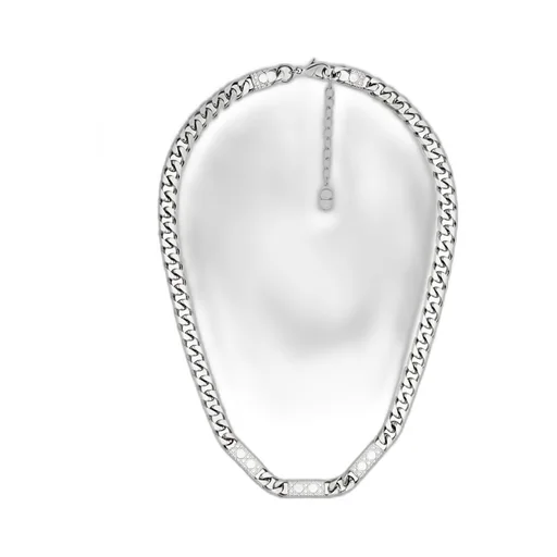 Cannage Chain Link Necklace