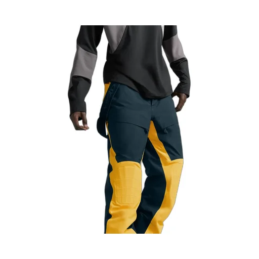 Dior And Descente And Lewis Hamilton Ski Pants With Suspenders