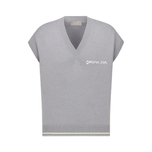Logo Wool Vest