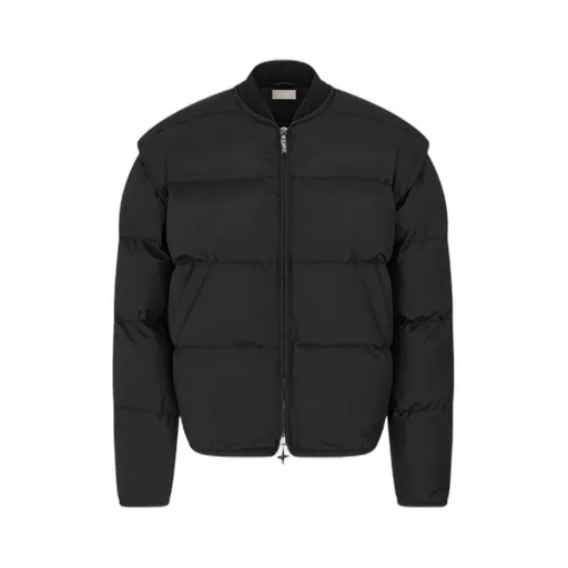 Dior And Lewis Hamilton Puffer Jacket With Removable Sleeves