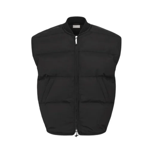 Dior And Lewis Hamilton Puffer Jacket With Removable Sleeves
