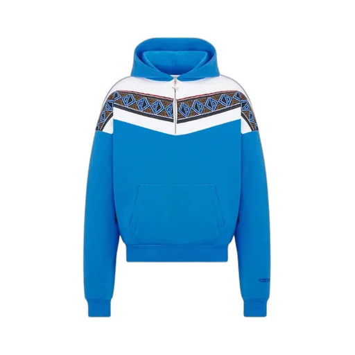 Dior And Lewis Hamilton Cd Diamond Hooded Sweatshirt