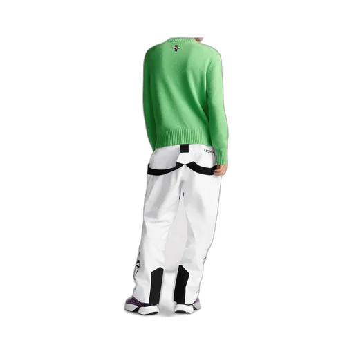 Dior And Descente And Lewis Hamilton Ski Pants With Suspenders