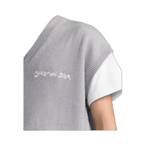 Logo Wool Vest