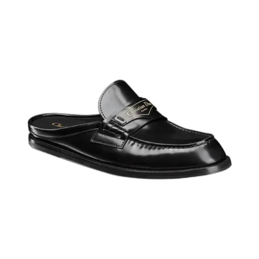Boy Logo Detailed Slip-On Mules