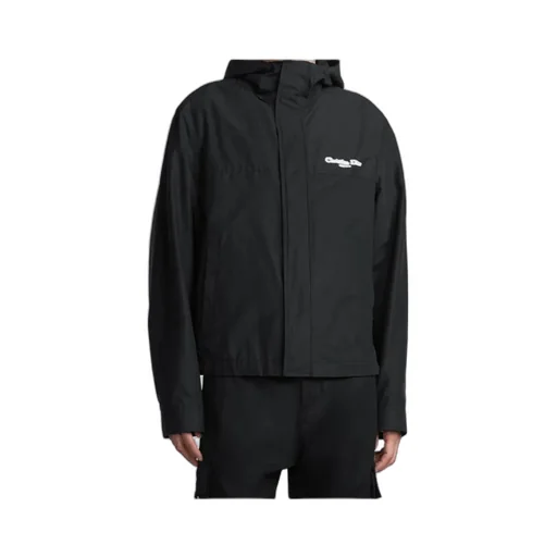 Logo Printed Long-Sleeved Jacket