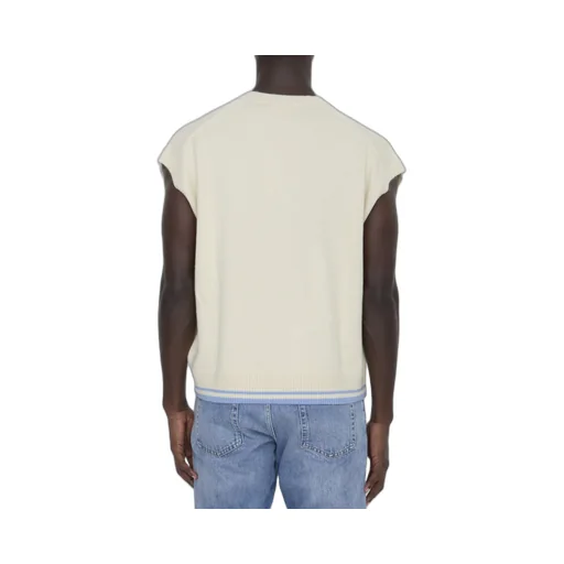 Logo Embroidered V-Neck Vest