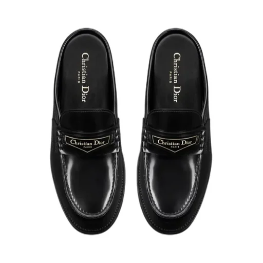 Boy Logo Detailed Slip-On Mules