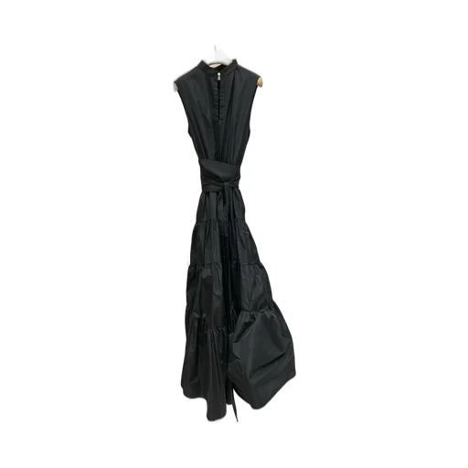 Round Neck Sleeveless Dress With Waist Strap