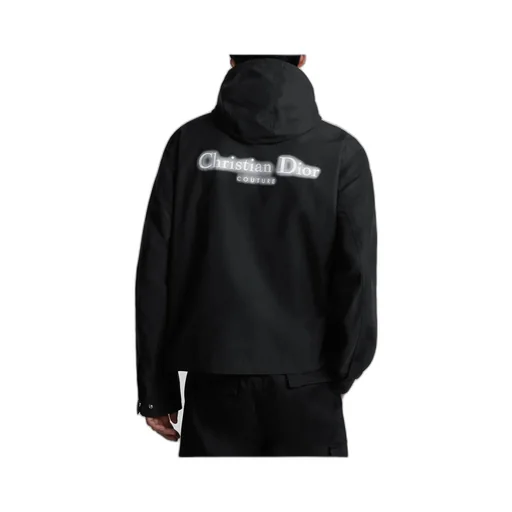 Logo Printed Long-Sleeved Jacket