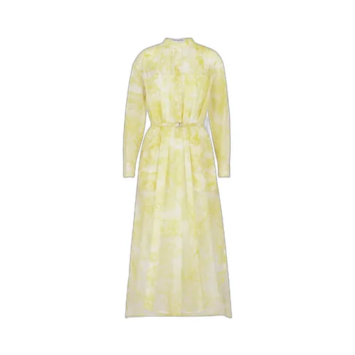 Toile De Jouy Long-Sleeved Dress