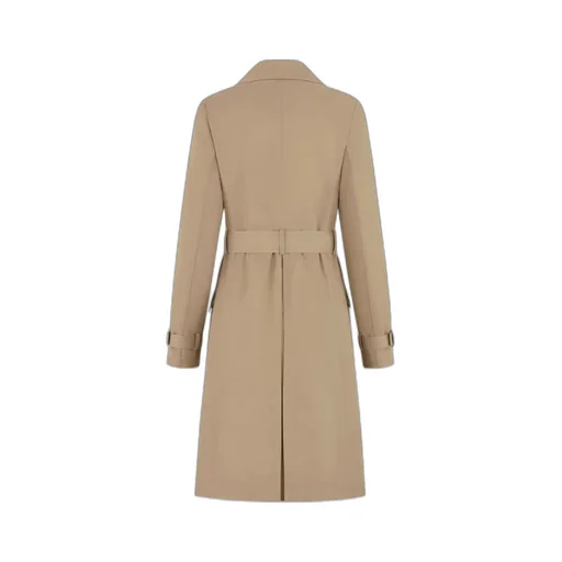 Double-Breasted Belted Coat