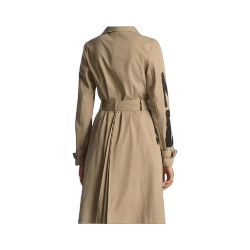 Double-Breasted Belted Coat