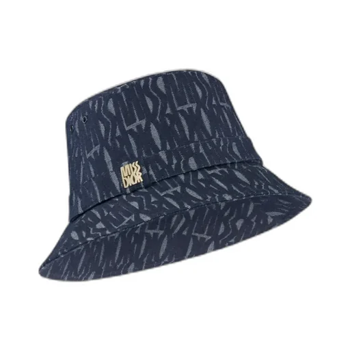 Teddy-D Miss Dior Allover Small Brim Bucket Hat
