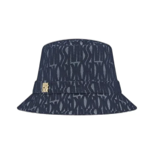 Teddy-D Miss Dior Allover Small Brim Bucket Hat