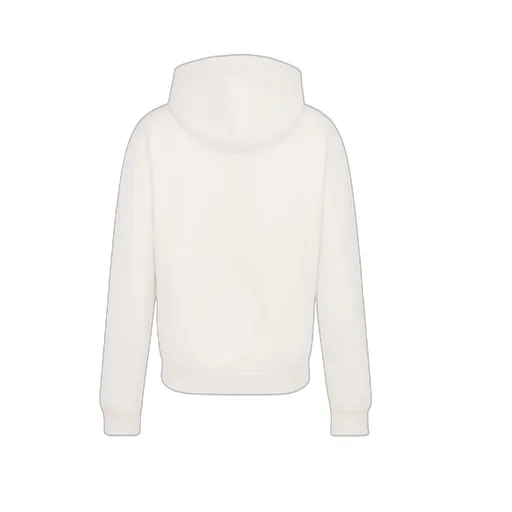 Zip Detailed Long-Sleeved Hoodie
