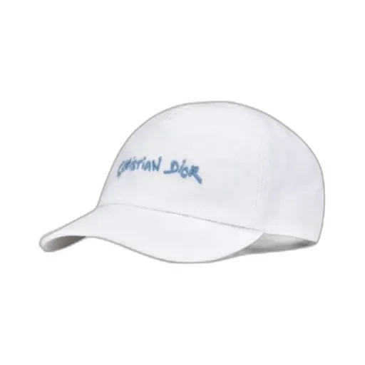 Cap With Christian Dior Tag Signature
