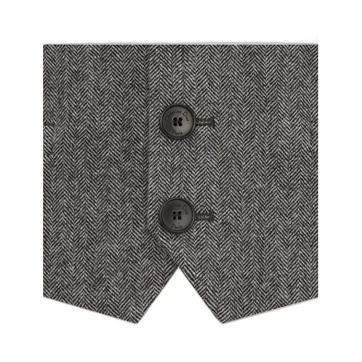 Button Wool Vest