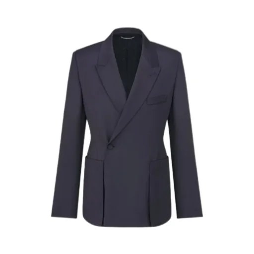Button Detailed Long-Sleeved Jacket