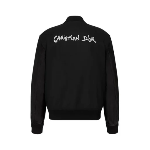 Christian Dior Tag Varsity Jacket