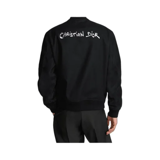 Christian Dior Tag Varsity Jacket