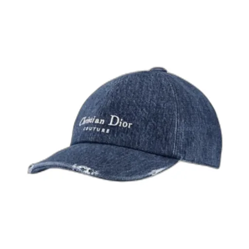 Logo Embroidered Denim Hat