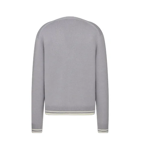 Logo Embroidered Button-Up Cardigan