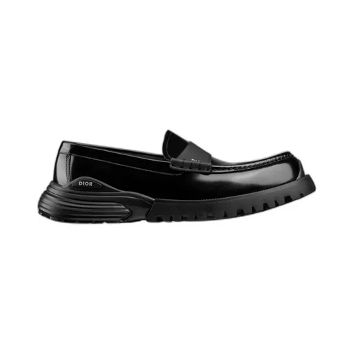 Logo Debossed Slip-On Loafers