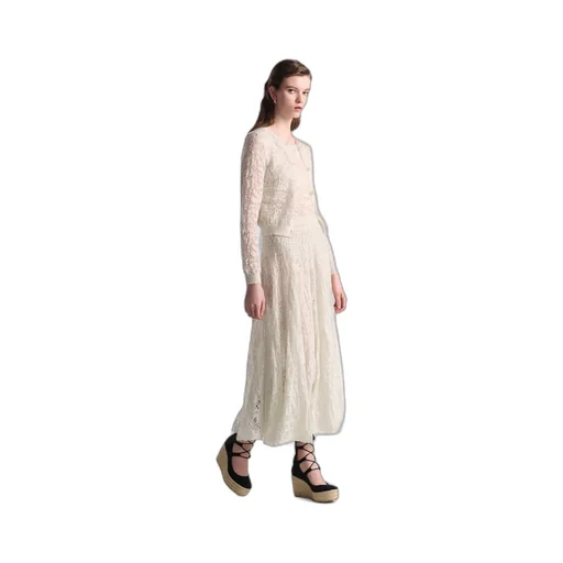 Flared Mid-Length Skirt