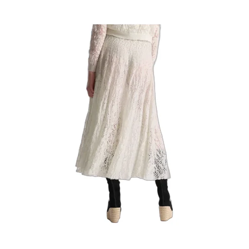 Flared Mid-Length Skirt