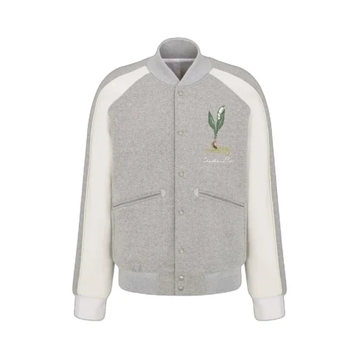 Lily Of The Valley Varsity Jacket