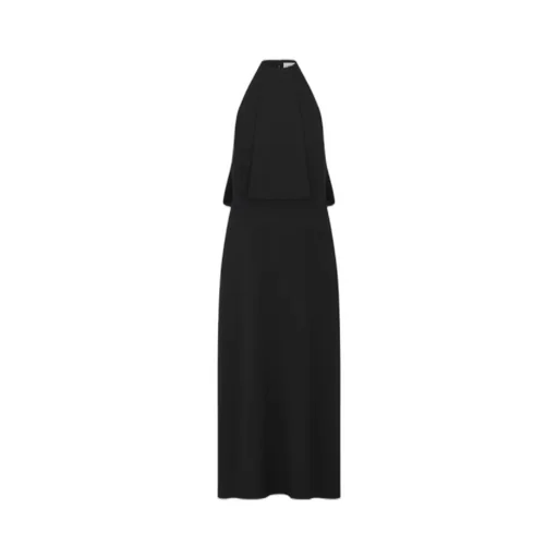 Open-Back, Mid-Length Dress