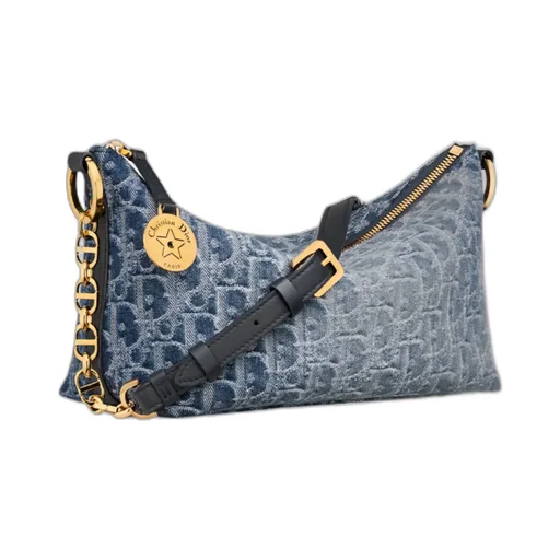 Diorstar Hobo Bag With Chain