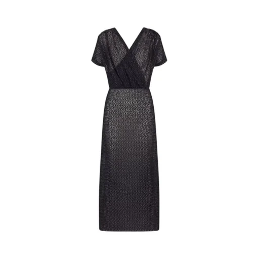 Wraparound Mid-Length Dress