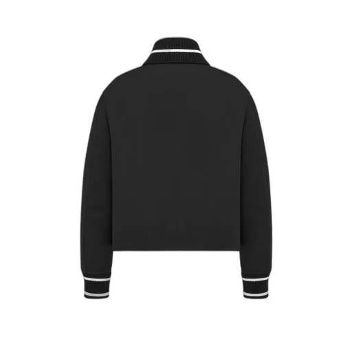 Bomber Jacket With Removable Macrocannage Vest