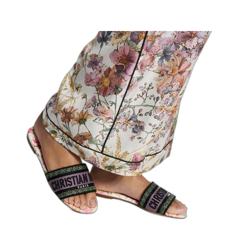 Open Toe Slip-On Slides