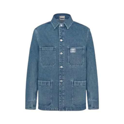 Buttoned Denim Overshirt