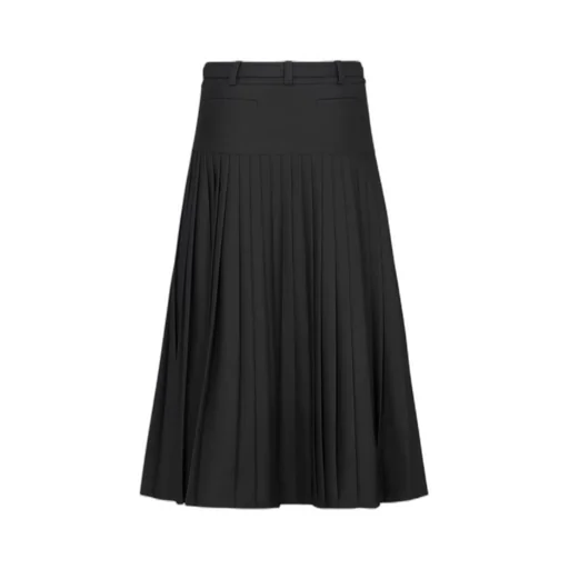 Flared Mid-Length Skirt