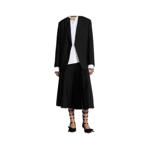 Flared Mid-Length Skirt
