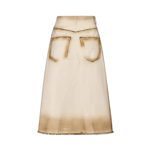 Flared Mid-Length Skirt
